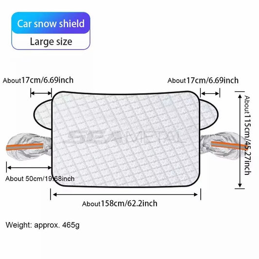 Magnetic Car Windshield Snow Shield Four Seasons Car Cover Front Window anti UV Frost Protection Snow Cover Sunshade