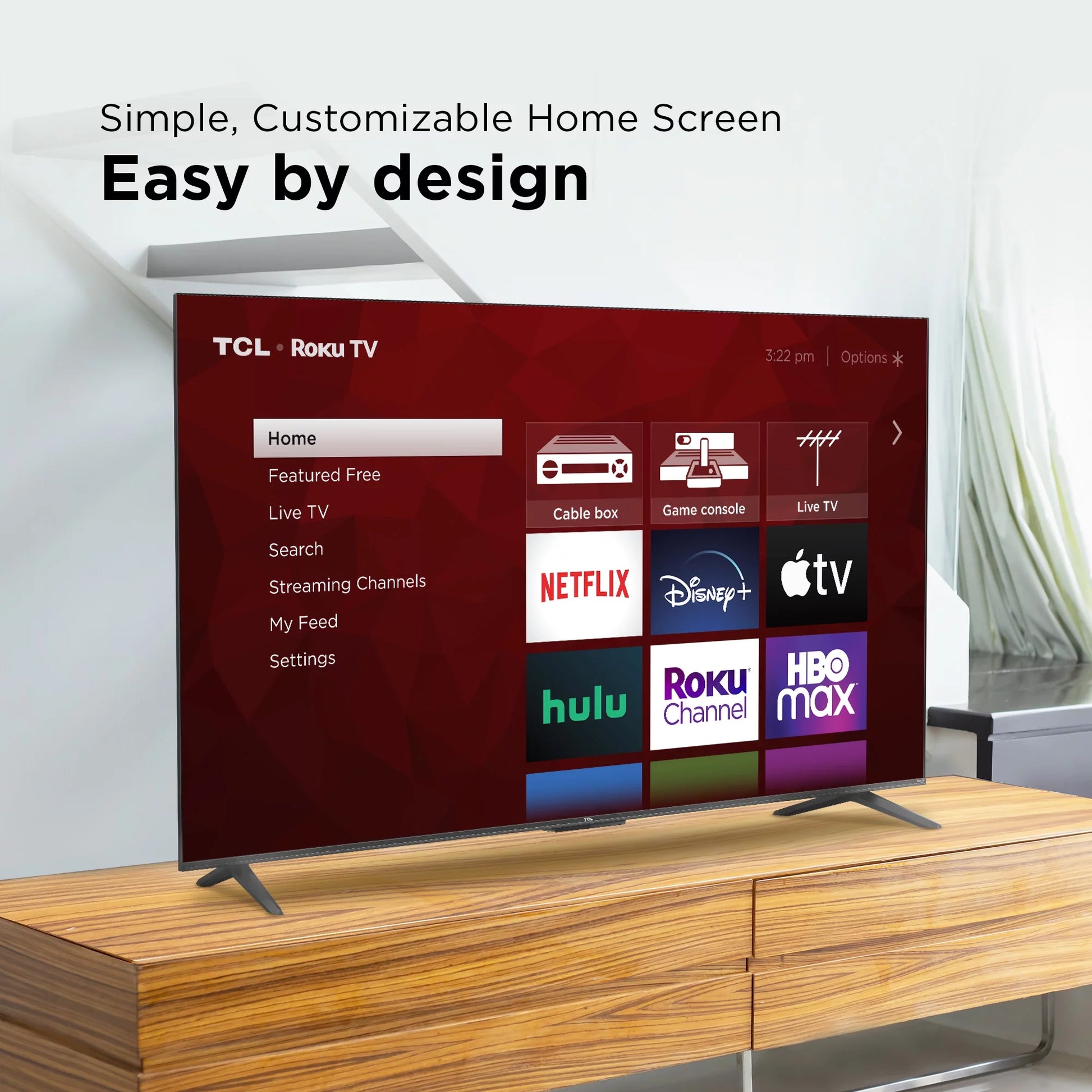 65" Class 4-Series 4K UHD HDR Smart Roku TV - 65S451